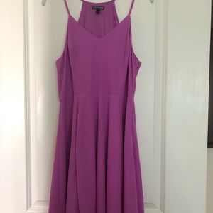 Express fuchsia party dress
